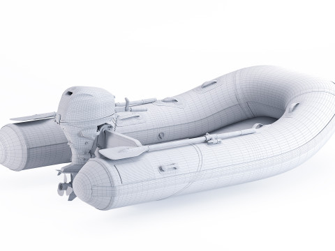 YAM 310S - Boat Model 3D