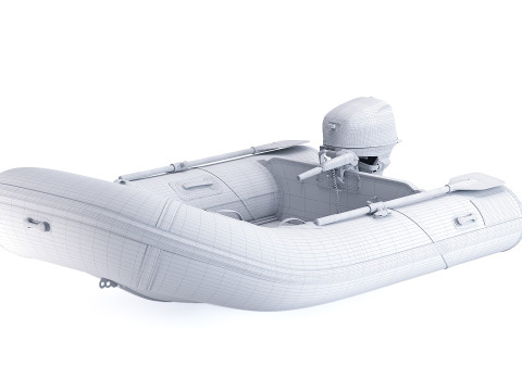 YAM 310S - Boat Model 3D