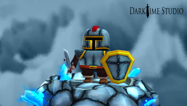 low poly - cartoon medieval knight 3D Model .c4d .max .obj .3ds .fbx .stl .blend 