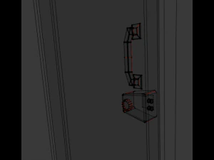 wooden door 3D Model