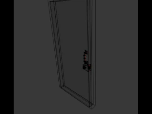 wooden door 3D Model