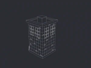 low poly house 3D Model