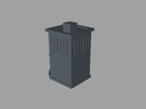 low poly house 3D Model