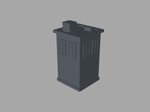 low poly house 3D 모델