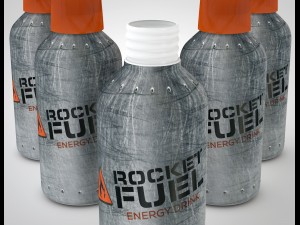 energy shot bottle 3D मॉडल