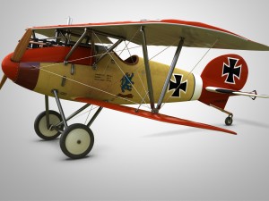 fighter aircraft albatros Modelo 3D
