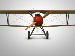 fighter aircraft albatros Model 3D