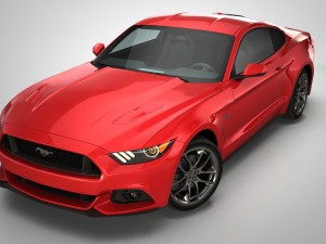 ford mustang Modelo 3D