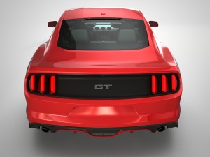 ford mustang Model 3D