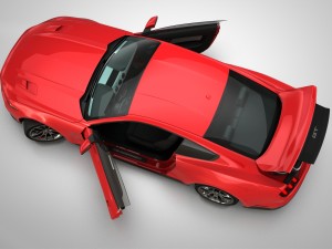 ford mustang Model 3D