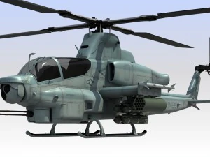 helicopter ah-1z viper 3D Model