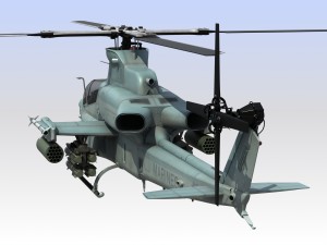 helicopter ah-1z viper 3D-Modell