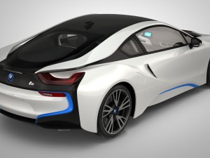 bmw i8 3D Model