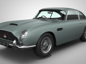 aston martin db5 3D Model
