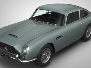 aston martin db5 Modelo 3D