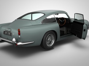 aston martin db5 Modelo 3D