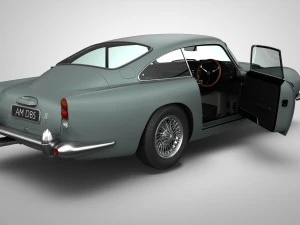 aston martin db5 3D Model