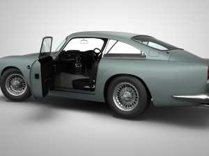 aston martin db5 Modelo 3D