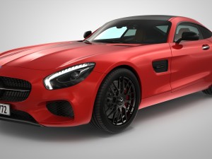 mercedes amg gt Modelo 3D