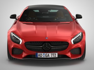 mercedes amg gt Modello 3D