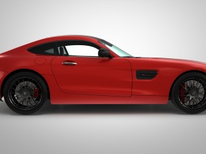 mercedes amg gt Modello 3D