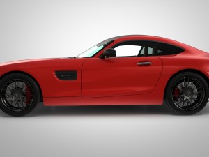 mercedes amg gt Modello 3D