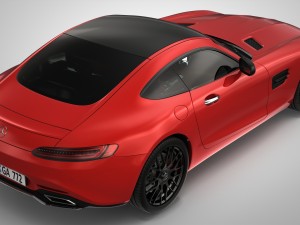 mercedes amg gt Modello 3D