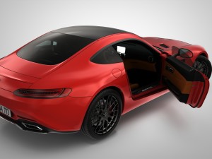 mercedes amg gt Modello 3D
