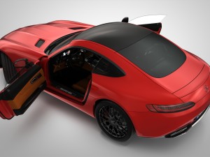 mercedes amg gt Modello 3D