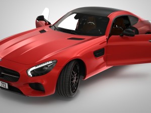 mercedes amg gt Modello 3D