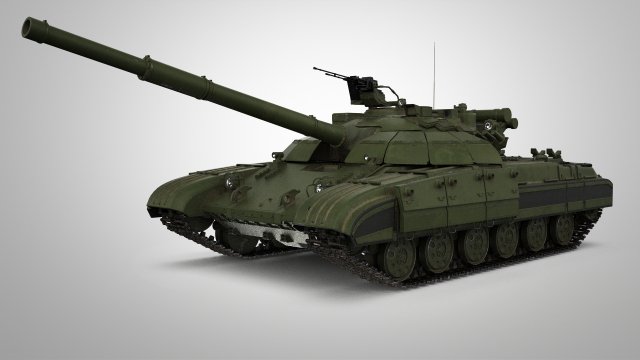 t-64 tank 3D 模型 .c4d .max .obj .3ds .fbx .stl .blend 