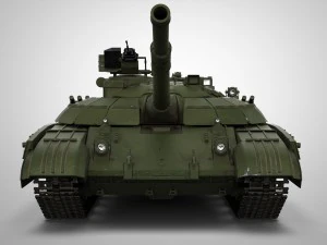 t-64 tank 3D Model