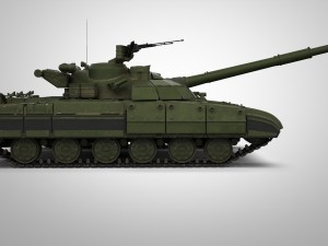 t-64 tank 3D 模型