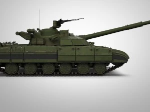 t-64 tank 3D Model