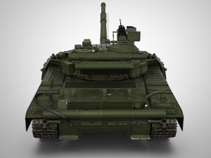 t-64 tank 3D 模型
