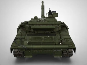 t-64 tank 3D Model