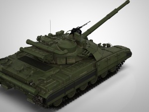 t-64 tank 3D 模型