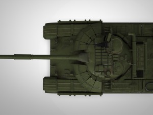 t-64 tank 3D 模型