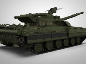 t-64 tank 3D 模型