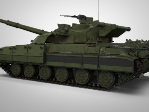 t-64 tank 3D 模型
