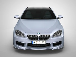 bmw 6 gran coupe 3D Model