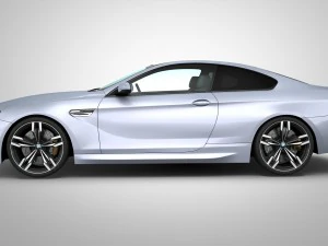 bmw 6 gran coupe 3D Model