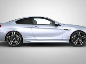 bmw 6 gran coupe 3D Model