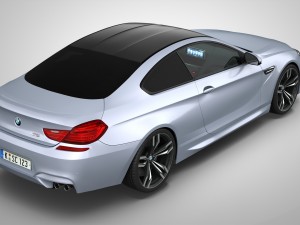 bmw 6 gran coupe 3D-Modell