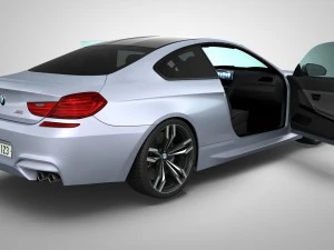bmw 6 gran coupe 3D Model