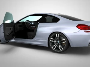 bmw 6 gran coupe 3D Model