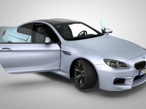 bmw 6 gran coupe 3D-Modell