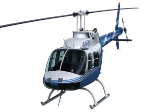 bell 206 helicopter 3D Model