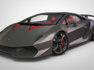 lambo sesto 3D Модель