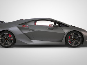 lambo sesto 3D Модель